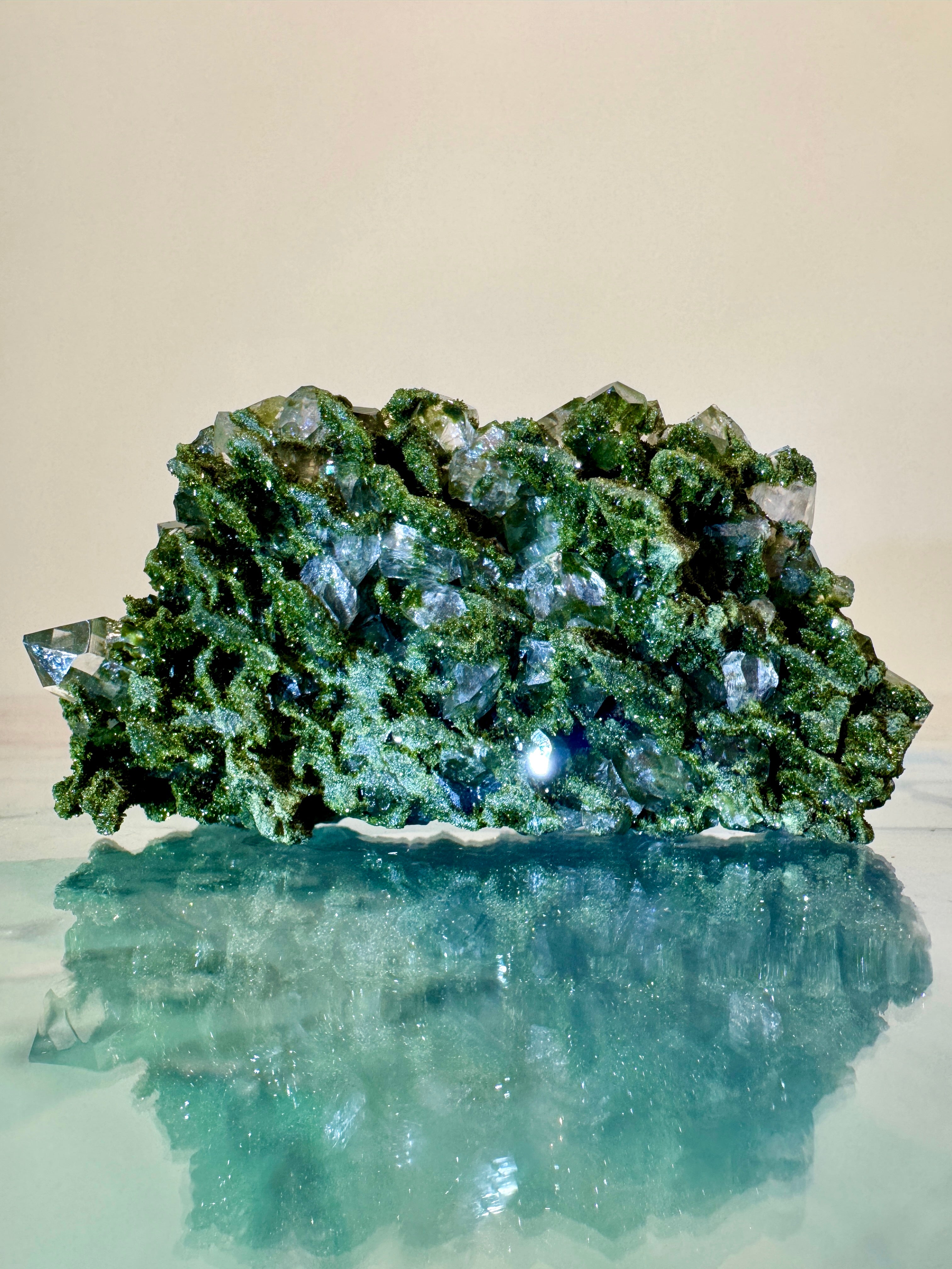 Epidote and Quartz